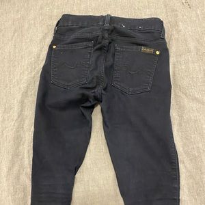 7 for all mankind Dark blue “The Skinny” -size 24